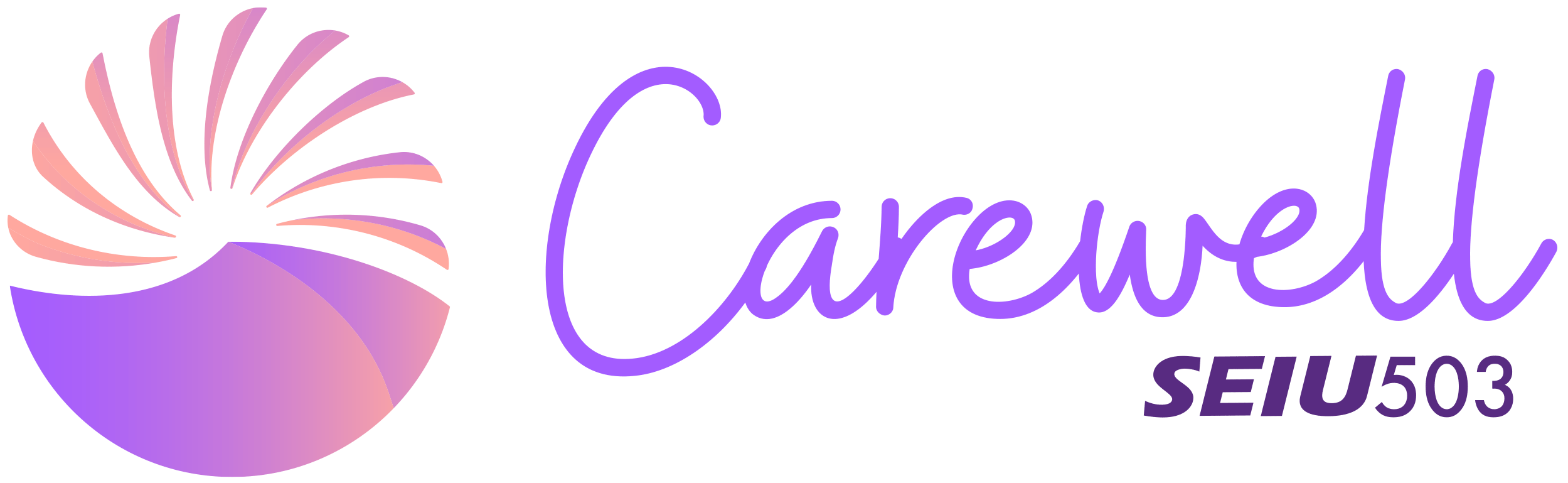 Carewell SEIU 503 logo