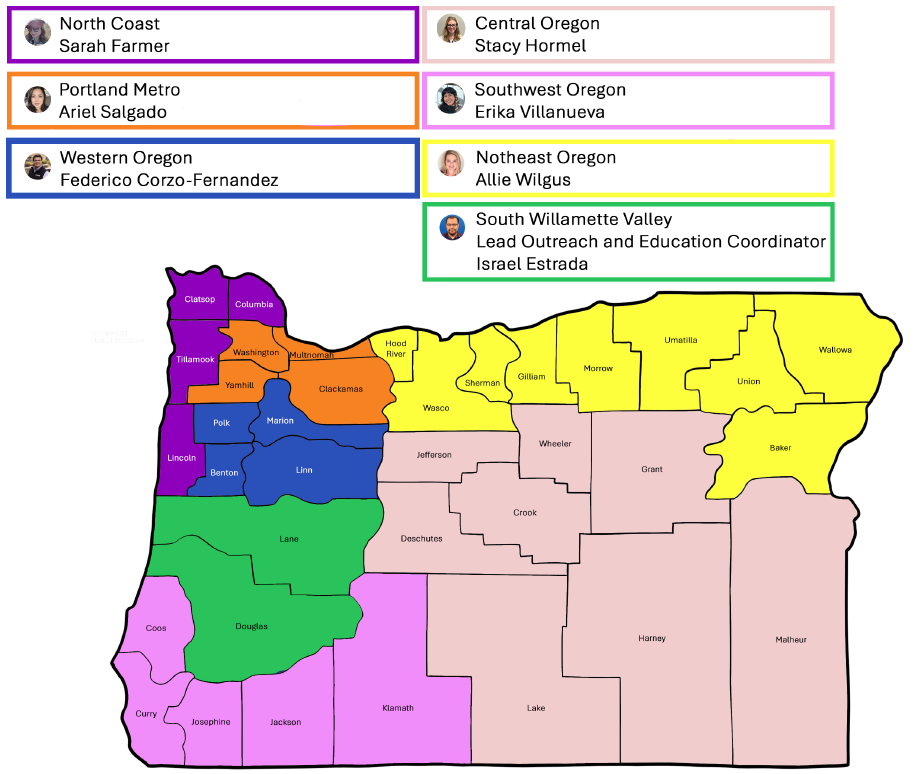 2026 Outreach Team Turf Map